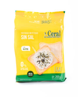Ceral – Tostadas dietéticas sin sal x 200 gr