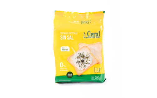 Ceral - Tostadas dietéticas sin sal x 200 gr