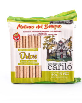 Molinos del Bosque – Tostadas de arroz dulces sabor vainilla x 150 gr