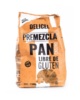 Delicel – Premezcla p/preparar pan casero x 500 gr