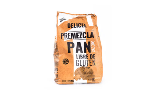 Delicel - Premezcla p/preparar pan casero x 500 gr