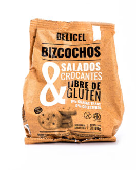 Delicel – Bizcochos salados x 180 gr