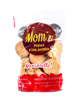 Moms – Pepas con avena y membrillo x 250 gr