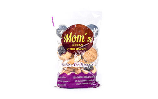 Moms - Pepas c/avena y frutos del bosque x 250 gr