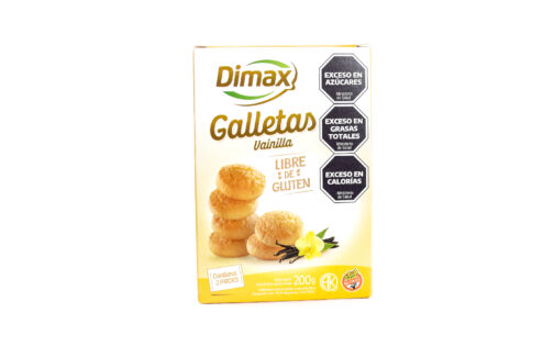 Dimax - Galletas vainilla x 200 gr