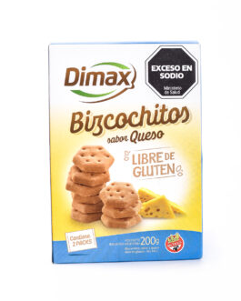 Dimax – Bizchochos de queso x 200 gr