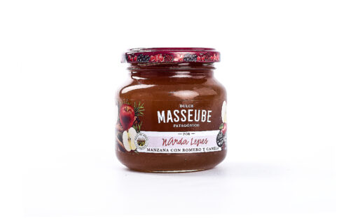 Masseube - Mermelada de manzana con romero y canela narda lepes x 280 gr