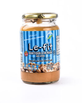 Le Fit – Mantequilla de mani con stevia x 360 gr