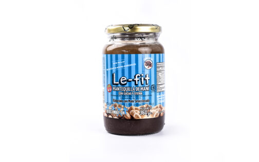 Le Fit - Mantequilla de mani sabor chocolate x 360 gr