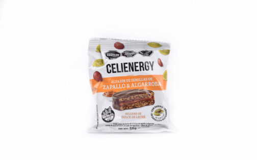 Celienergy - Alfajor de zapallo y algarroba x 50 gr