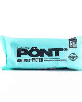 Pont – Barra de chocolate semiamargo y crema de mani x 70 gr