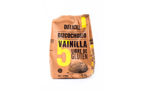 Delicel - Premezcla p/preparar bizcochuelo de vainilla x 500 gr