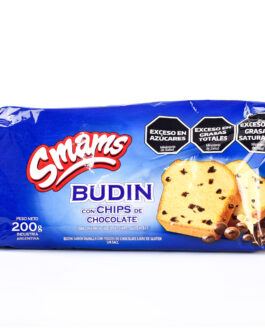 Smams – Budin c/chips de chocolate x 200 gr
