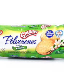 Smams – Galletitas polvorones sabor vainilla s/azúcar x 115 gr