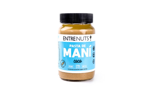 Entrenuts - Pasta de mani de coco x 370 gr