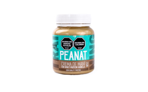 Peanat - Crema de mani whey protein vainilla x 380 gr
