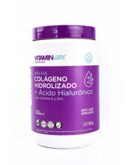 Vitamin Way – Colageno bebible c/acido hialuronico + vit. a + zinc x 360 gr