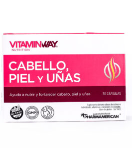 Vitamin Way – Cabello, piel y uñas x 30 cap