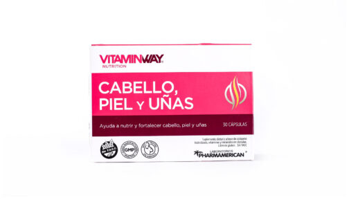 Vitamin Way - Cabello, piel y uñas x 30 cap
