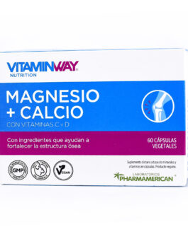 Vitamin Way – Magnesio + calcio x 60 capsulas
