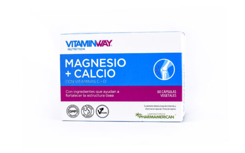 Vitamin Way - Magnesio + calcio x 60 capsulas
