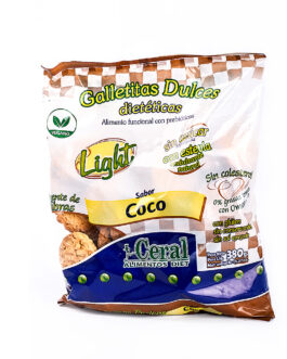 Ceral – Galletitas dulces sin azúcar sabor coco x 380 gr