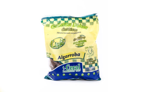 Ceral - Galletitas dulces sin azúcar sabor algarroba x 380 gr