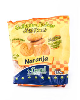 Ceral – Galletitas dulces sin azúcar sabor naranja x 380 gr