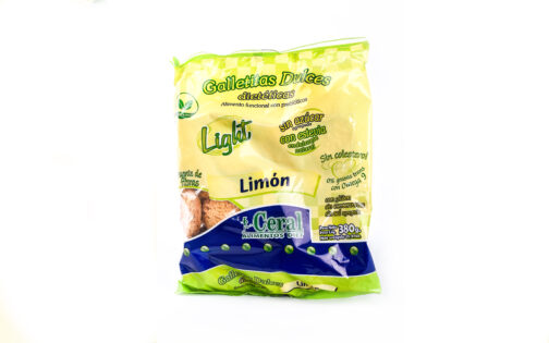 Ceral - Galletitas dulces sin azúcar sabor limón x 380 gr