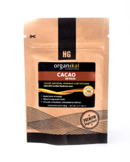Organikal – Cacao en polvo x 50 gr