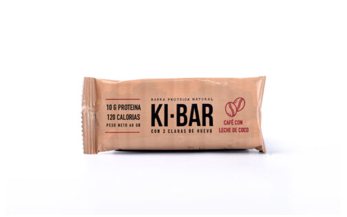 Ki Bar - Barrita sabor café c/dulce de leche de coco x 40 gr