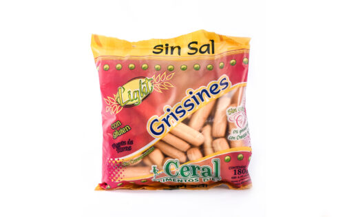 Ceral - Grissines sin sal x 180 gr