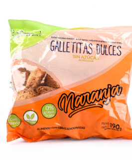 Ceral – Galletitas dulces sin azúcar sabor naranja x 190 gr