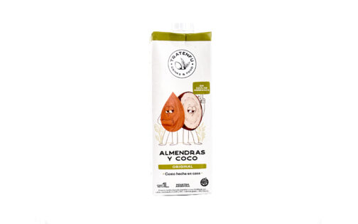 Tratenfu - Leche de almendras sabor original x 1 lt