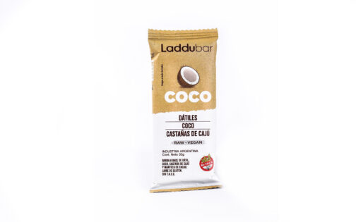 Laddubar - Barritas sabor coco x 30 gr