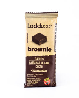 Laddubar – Barritas sabor brownie x 30 gr