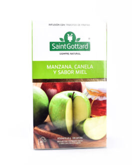 Saint Gottard – Té de manzana, canela y miel x 20 saq