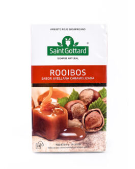 Saint Gottard – Té de rooibos sabor avellanas caramelizadas x 20 saq