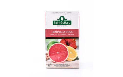 Saint Gottard - Té de limonada rosada x 20 saq