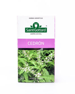 Saint Gottard – Té de cedrón x 20 saq