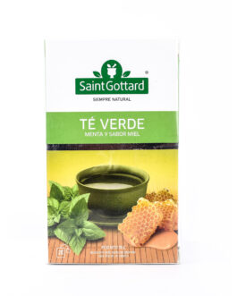 Saint Gottard – Té verde con menta sabor miel x 20 saq