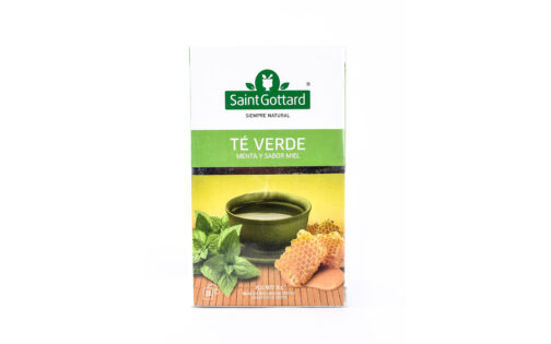 Saint Gottard - Té verde con menta sabor miel x 20 saq
