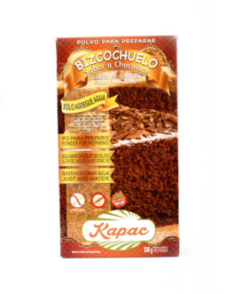 Kapac – Premezcla bizcochuelo sabor chocolate x 500 gr