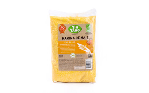 Yin Yang - Harina de maiz para polenta organica x 500 gr