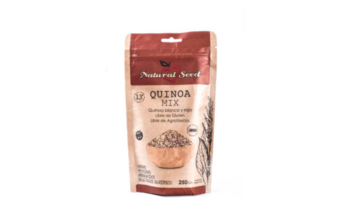 Natural Seed - Semillas de quinoa blanca y roja x 250 gr