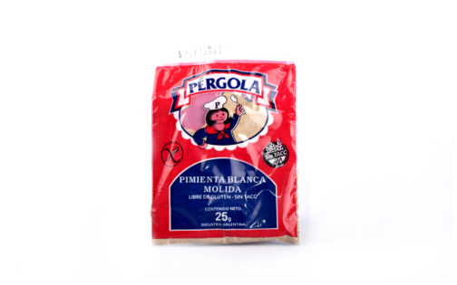 Pergola - Pimienta blanca molida x 25 gr