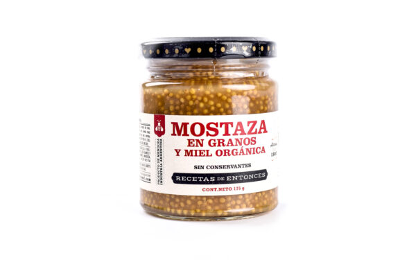 Alcaraz-Recetas De Entonces - Mostaza con miel y semillas x 175 gr