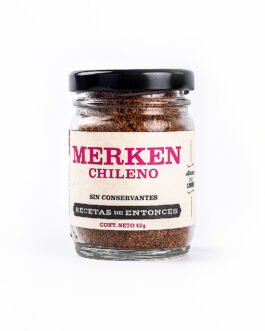 Alcaraz-Recetas de Entonces – Merken chileno x 42 gr