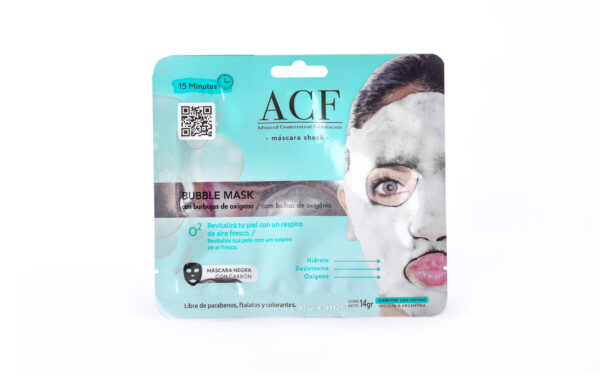 ACF - Máscara facial bubble x 1 u