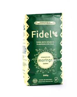 Fidel – Yerba mate tradicional c/moringa x 500 gr